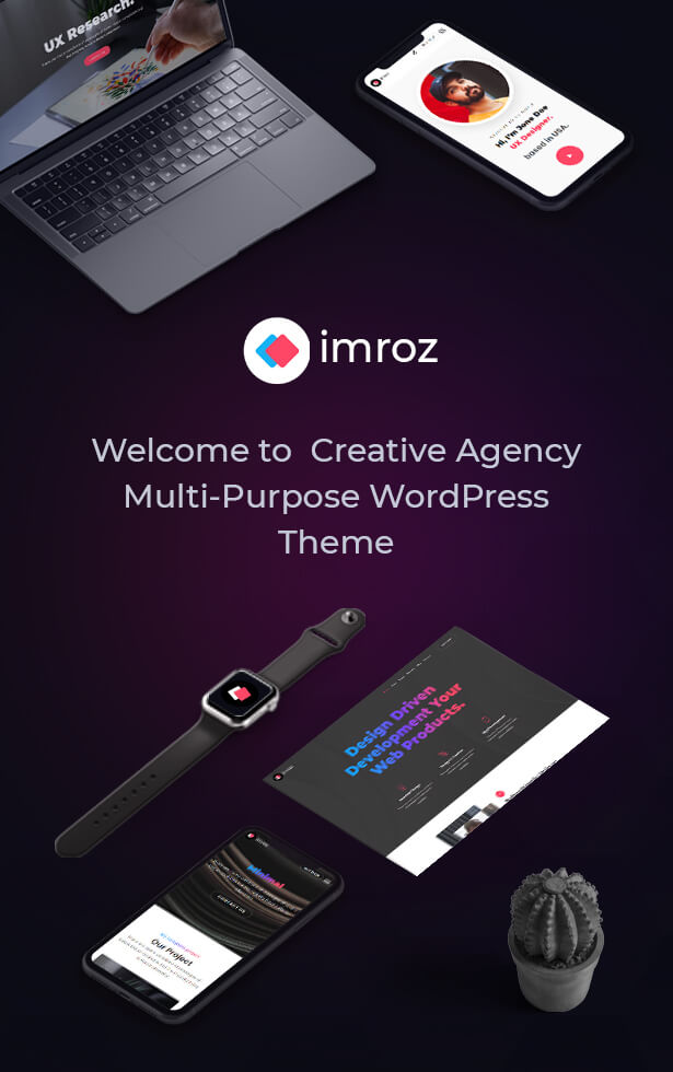 Imroz - Creative Agency & Portfolio WordPress Theme - 4