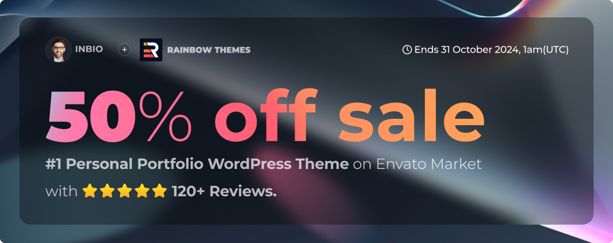 Personal Portfolio Theme | Inbio - 1
