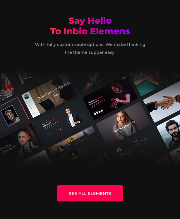 InBio - Personal Portfolio/CV WordPress Theme - 17