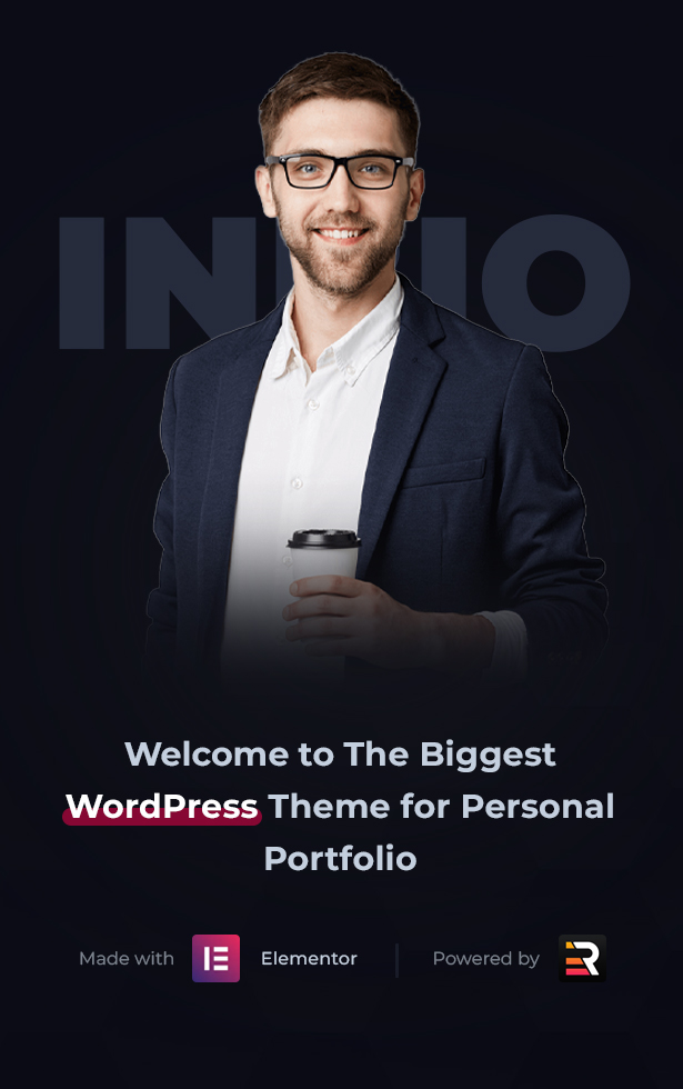 InBio - Personal Portfolio/CV WordPress Theme - 7